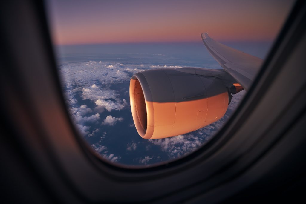 Raise The Blinds On A Plane Before Landing